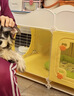 蔻丝狗笼子小型犬比熊博美一室一厅一卫带厕所分离宠物专用小别墅狗窝 大号一室一厅一卫带天窗【105*45*52】储物围栏 升级厕所款：分区带天窗狗笼+厕所托盘 实拍图