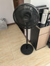 美的（Midea）【超级单品】七叶轻音立式电风扇家用柔风落地扇台式桌面小型风扇大风量节能摇头宿舍电扇 SAF30AB 实拍图