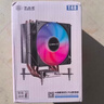 大水牛（BUBALUS）T49 4热管AMD散热器( 纯铜导热管CPU风冷/支持多平台/AM2/AM3/AM4/AM5/PWM智能温控/9CM彩光风扇） 实拍图