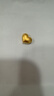 周六福 黄金999元宝金条小金豆爱心赏金玩咖投资金 计价 千纸鹤 - 3g 实拍图