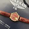 KASSAW 卡梭名表真钻表瑞士女士手表机械表女品牌十大腕表防水生日礼物 K990L时尚酒红（鉴定证书） 实拍图
