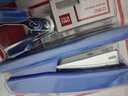 得力（deli）订书机小号套装订书器办公用品文具学生专用附订书钉起钉器中号大订书器小型办公室 晴天蓝0354 实拍图