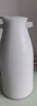 JEKO&JEKO保温壶家用热水瓶暖水壶学生宿舍开水瓶玻璃内胆按压式 1L浅灰色 实拍图