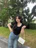 viney时尚链条包包女包牛皮斜挎包轻奢单肩包生日礼物高级感送女友老婆 【米白色】高档女生ck风小方包 百搭品牌休闲手提腋下包 实拍图