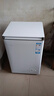 海尔（Haier）100L单温冰柜小型家用小冰柜减霜一级能效冷藏冷冻转换深冷冷柜小冰箱BC/BD-100GHW9D价保618 实拍图