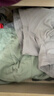 红豆内裤男纯棉男士内裤全棉纯色中腰男式平角裤4条装 纯色185 实拍图