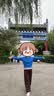 茵曼【叠叠乐】MIU系刺绣针织开衫2026秋女装新款毛衣外套 亮蓝色 L 实拍图