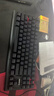 CHERRY樱桃MX1.1黑曜极光 机械键盘87键 游戏键盘 有线键盘 悬浮式无钢结构 RGB灯效 黑色红轴 实拍图