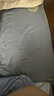 蜜乐暖夏季冰丝枕套48x74cm夏天家用真丝枕头套凉席枕芯套凉枕头罩单只 深空灰【双面刺绣 丝滑透气】 单只 48cm*74cm 【凉感助眠 夏季必备】 实拍图