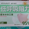 海氏海诺医用外科口罩灭菌级独立包装一次性防晒口罩夏季薄款防紫外线粉色 实拍图