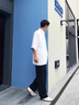 港蒂湾夏季冰丝裤子男休闲裤男裤速干裤宽松直筒裤经典百搭时尚阔腿裤 (夏季）黑色 XL -125-140斤 实拍图