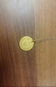 潮宏基十二生肖黄金吊坠女士足金小马生肖马年本命年礼物蛇年挂坠 计价U 马宝宝 2.1g（不含项链） 实拍图