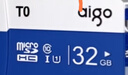 爱国者（aigo）32GB TF（MicroSD）存储卡A1 U1 V30 4K 行车记录仪 监控摄像头专用高速内存卡 高度耐用卡 T0 实拍图
