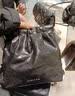 CHARLES&KEITH鳄鱼纹凯莉包手提斜挎婚包包女包生日520礼物CK2-50270880-1 Black黑色 S 实拍图