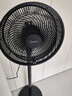 美的（Midea）【超级单品】七叶轻音立式电风扇家用柔风落地扇台式桌面小型风扇大风量节能摇头宿舍电扇 SAF30AB 实拍图