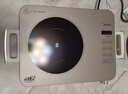 美的（Midea）电陶炉围炉煮茶电磁炉家用 超薄新型大面板 2200W火大功率 电磁灶火锅炉 炒菜电池炉HW22EF01 实拍图