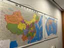 2026中国地图挂图+世界地图挂图（升级精装版 1.1米*0.8米 学生 办公室 书房 家庭装饰挂图 套装2张 无拼缝） 实拍图
