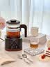 格丽思（GREENIS）煮茶壶养生壶纯钛喷淋式加热煮茶器一体式烧水壶蒸茶壶办公室蒸茶 深灰标准款礼盒装+直筒茶漏1.3L 实拍图