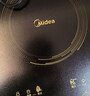 美的（Midea）[升级款]电磁炉电陶炉家用 2200W大功率新型电磁灶火锅炉 一体面板炒菜烹饪一套带锅配锅 WH2202S 实拍图