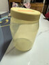 特百惠（Tupperware）吸吸罐550ml女生学生密封带吸管水杯子夏季自制饮品奶昔 奶黄色 实拍图
