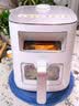 美的（Midea）【价保618】0氟新风炎烤空气炸锅家用 6.5L大容量多功能免翻面双可视空气炸锅蒸烤一体烤箱KZC6521 实拍图