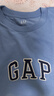 GAP男女装春季款纯棉字母logo短袖T恤常规上衣美版570044 深蓝色 M 美码 L亚洲码180/96A 【偏小，建议选大一码】 实拍图