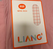 良良（liangliang）婴儿凉席苎麻a类母婴级可机洗新生儿宝宝幼儿园凉席专用午睡床垫 【持久凉】天丝苎麻-格野粉 130*70cm 实拍图