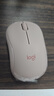 罗技（Logitech）M221轻音鼠标 无线鼠标 办公鼠标 对称鼠标 带无线微型接收器 茱萸粉 实拍图
