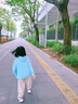 牧萌儿童防晒衣男女童防晒服夏季冰丝凉感宝宝防晒外套披肩 北极熊 L 实拍图