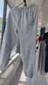 耐克（NIKE）男运动裤 春夏针织束脚休闲裤 舒适卫裤 CK6366-063 麻灰 L 实拍图