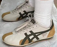 Onitsuka Tiger鬼塚虎男女鞋休闲鞋舒适透气轻便慢跑鞋RUNSPARK 1183B480 米黄色 43.5 实拍图