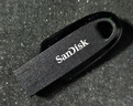 闪迪（SanDisk）128GB USB3.2 U盘 CZ550黑色 读速100MB/s 安全加密 数据恢复 学习办公电脑车载 高速大容量优盘 实拍图