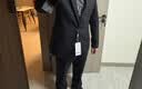 罗蒙西服套装男新款商务职业正装男士新郎礼服伴郎礼服结婚礼服男装 实拍图