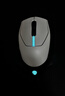 外星人（Alienware）AW610M无线游戏鼠标350小时长续航双模充电RGB灯效人体工学 节日礼物电竞鼠标 白色 实拍图