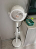 美的（Midea）【净化驱蚊】空气循环扇 直流变频电风扇 大风力落地扇 家用桌面3D摇头 卧室轻音一级能效GDJ24DXS 实拍图