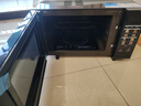 格兰仕（Galanz）变频微波炉烤箱一体机光波炉900瓦大功率速热家用23L大容量平板易清洁省电一级能效智能菜单烧烤 2026新升级彩膜BM1(S2) 实拍图