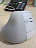 罗技（Logitech）Lift人体工学鼠标 垂直鼠标 小手鼠标 无线蓝牙鼠标 3台设备秒切换 带Logi Bolt接收器 白色 实拍图