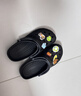 卡骆驰（CROCS）檀健次同款经典洞洞鞋轻便百搭女沙滩鞋包头拖鞋男鞋|10001 黑色-001(含智必星) 41 /42(260mm) 实拍图