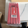 安赛瑞 蜡烛 应急照明加粗日用大号长杆 红色10根装/包 2*20cm 28034 实拍图