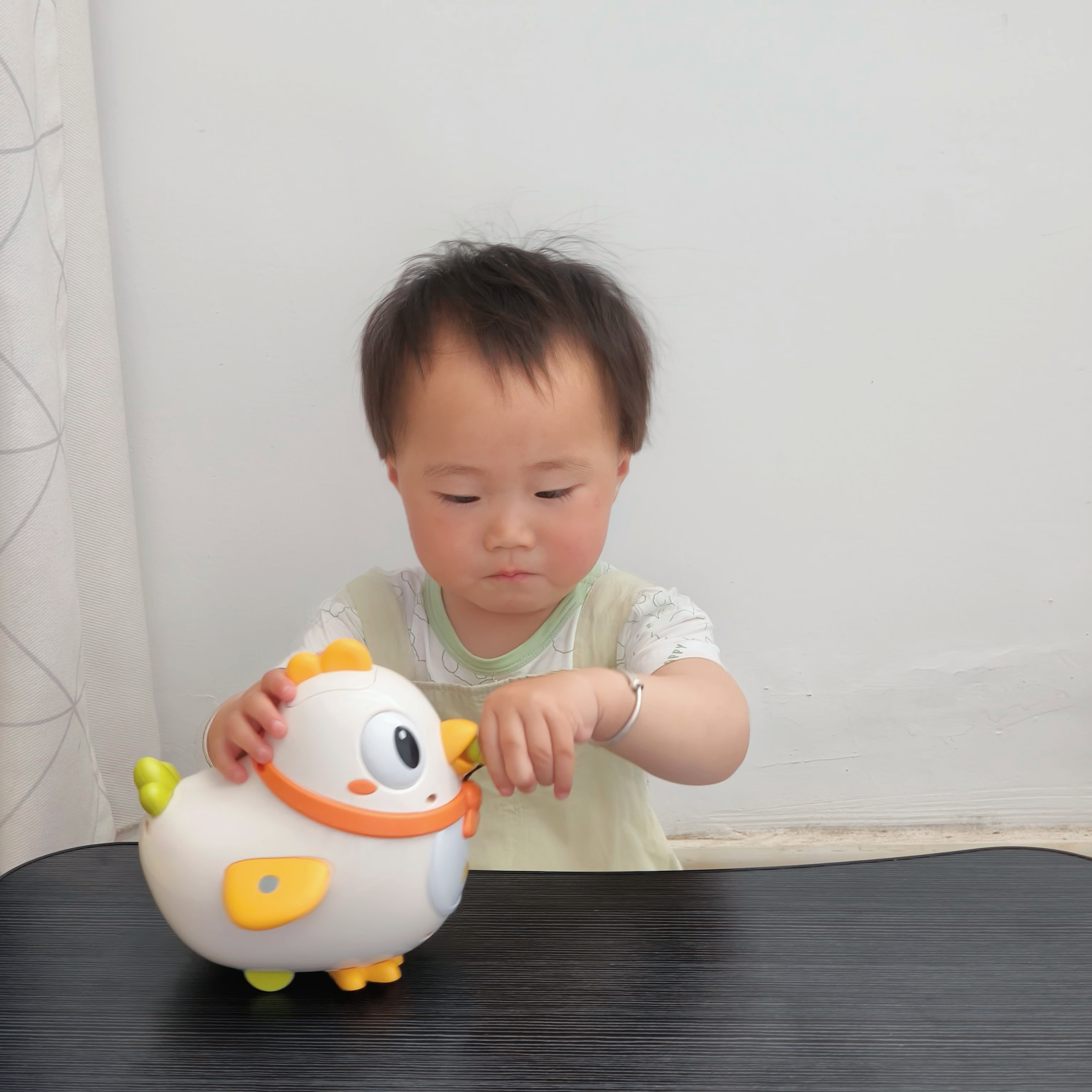 泰迪拾光会走路小母鸡小动物萌趣声光下蛋鸡逗引学爬神器宝宝玩具 实拍图