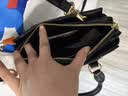 CHARLES&KEITH褶皱包挂手提小方包波士顿包生日礼物送女友CK2-30671820 Black黑色 S 实拍图