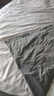 无印良品A类欧式冰丝被套单可水洗凉感被罩夏季单人宿舍被套150*200cm山灰 实拍图