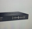 普联（TP-LINK） 24口全千兆交换机 非网管T系列机架式 企业级交换器 监控网络网线分线器 分流器 TL-SG1024T 实拍图
