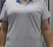 特步（XTEP）速干polo衫女短袖夏季训练服羽毛球瑜伽女运动上衣正肩翻领t恤衫 实拍图