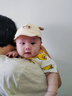 爱宝适婴儿帽子夏季网眼新生儿鸭舌帽宝宝遮阳帽太阳帽棒球帽米色S897 实拍图