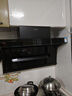 名气（MQ）保价618【小黑翼Pro A5508】顶侧双吸25风量大吸力 家用上门安装 以旧换新抽吸油烟机【可搭灶】 实拍图