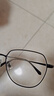 依视路（ESSILOR） 新款商务男镜架时尚镜框女配依视路镜片近视定制眼镜网上配镜 钛金属-4023BK-黑色 镜框+依视路膜岩高清1.60现片 实拍图
