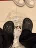 CROCS卡骆驰洞洞鞋贝雅洞洞鞋轻便运动鞋耐磨一脚蹬拖鞋休闲鞋|10126 黑色-001 37 /38(230mm) 实拍图