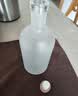 美厨（MAXCOOK）分装瓶玻璃酒瓶 玻璃瓶储物密封罐磨砂500ml 2只MCX1053 实拍图