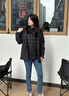 波司登反季冲锋衣鹅绒羽绒服女短款90绒户外三合一透气收腰外套 实拍图